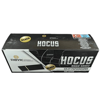 Черные сигаретные гильзы HOCUS BLACK 500 шт Hocus-Black-500 фото