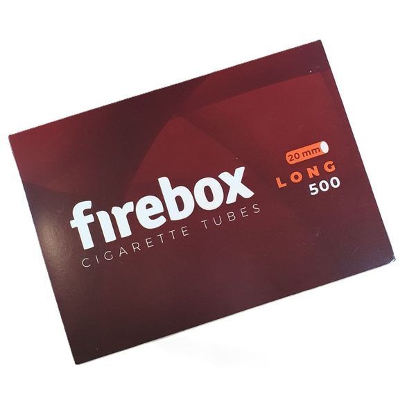 Сигаретные гильзы Фаербокс Лонг (Firebox Long) с фильтром 20 мм 500 шт Firebox-Long-500 фото